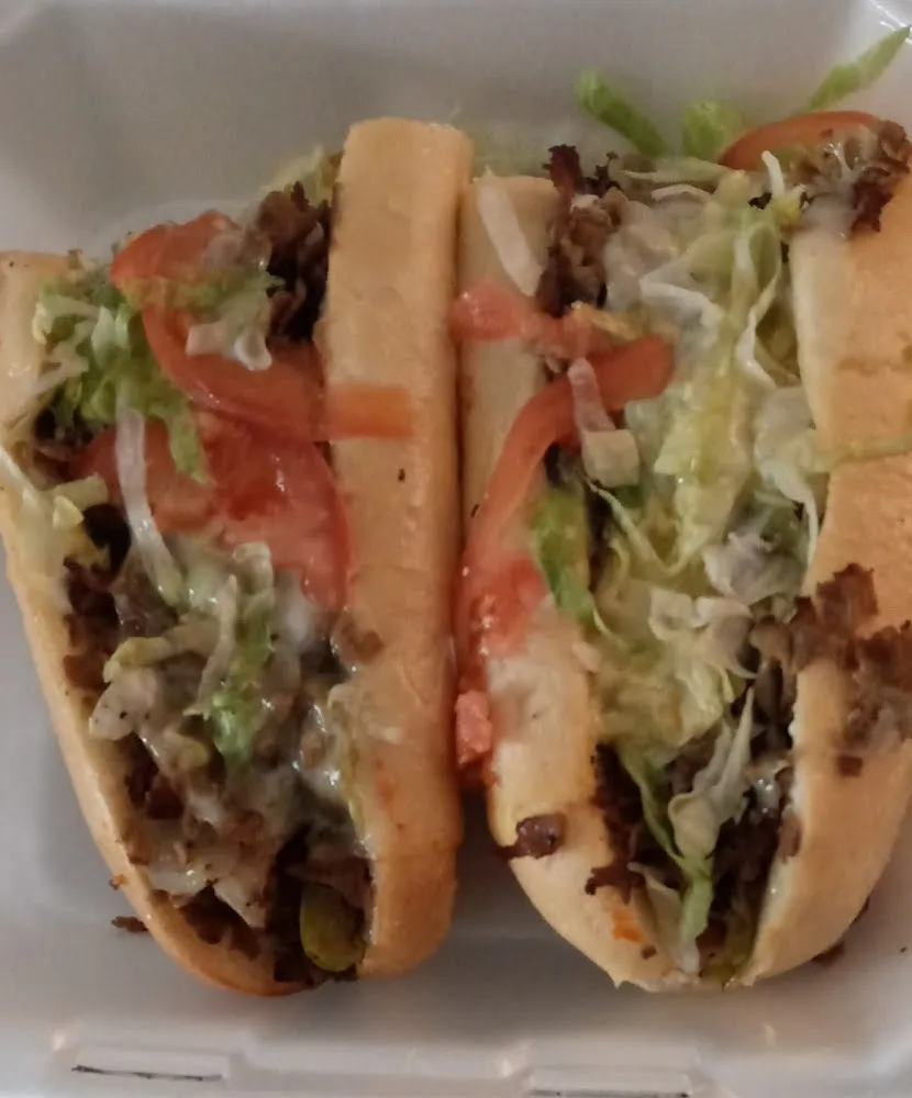 Loaded Cheese Steak Without the Mushrooms